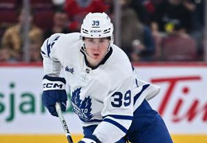 Maple Leafs rookie Fraser Minten dealing with being a healthy scratch in two straight games