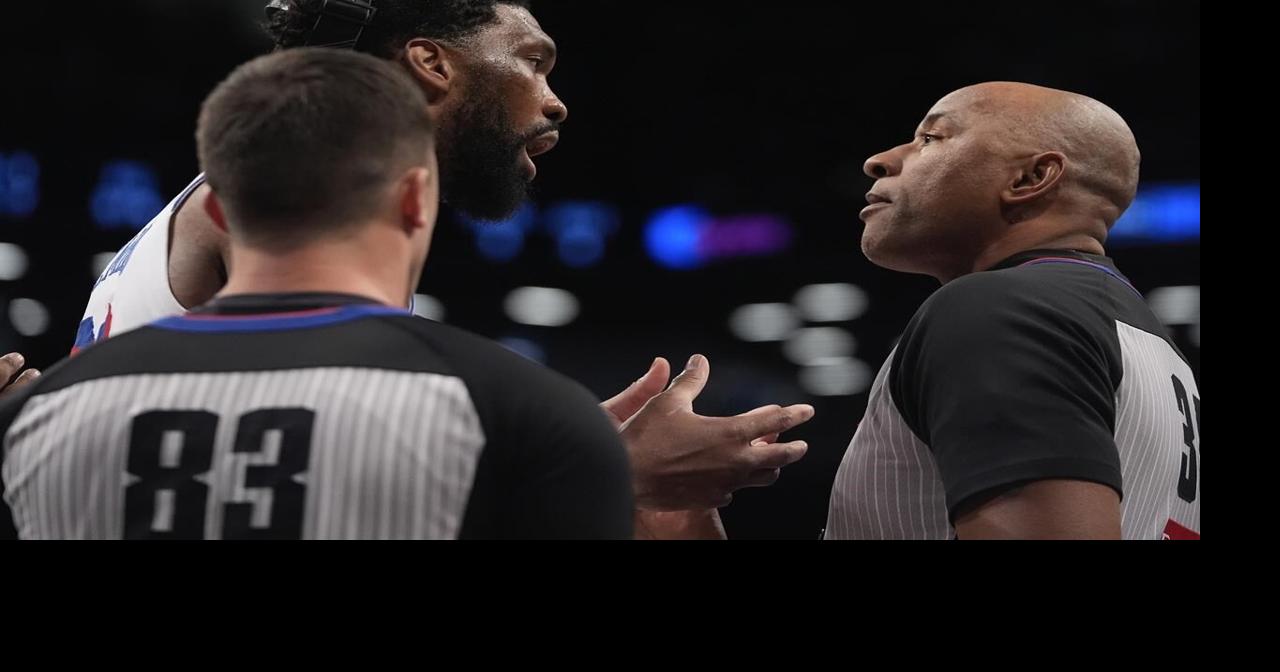 Sixers center Joel Embiid sidelined for game against Pelicans due to left foot sprain