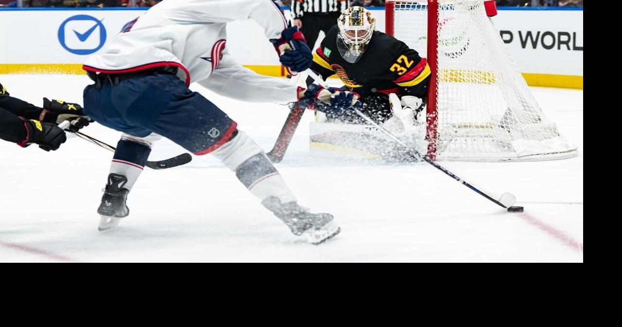 Suter scores twice as Vancouver Canucks down Columbus Blue Jackets 5-2