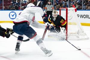 Suter scores twice as Vancouver Canucks down Columbus Blue Jackets 5-2