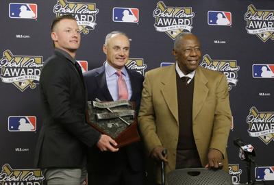 Jays' Donaldson wins Hank Aaron Award