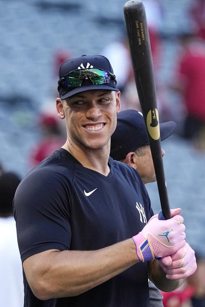 Aaron Judge is back in New York and could come off injured list Friday at  Baltimore - ABC News