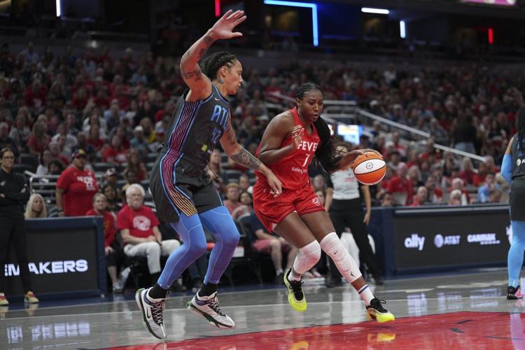 Kelsey Mitchell scores 25 and the Fever use a 59-point second half to beat the Dream 99-82