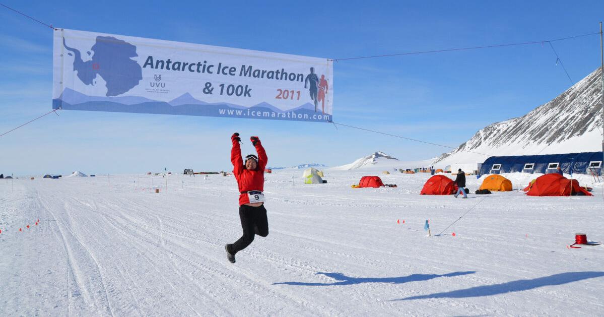 Ice Marathon: Racing across Antarctica beautiful but terrifying ...