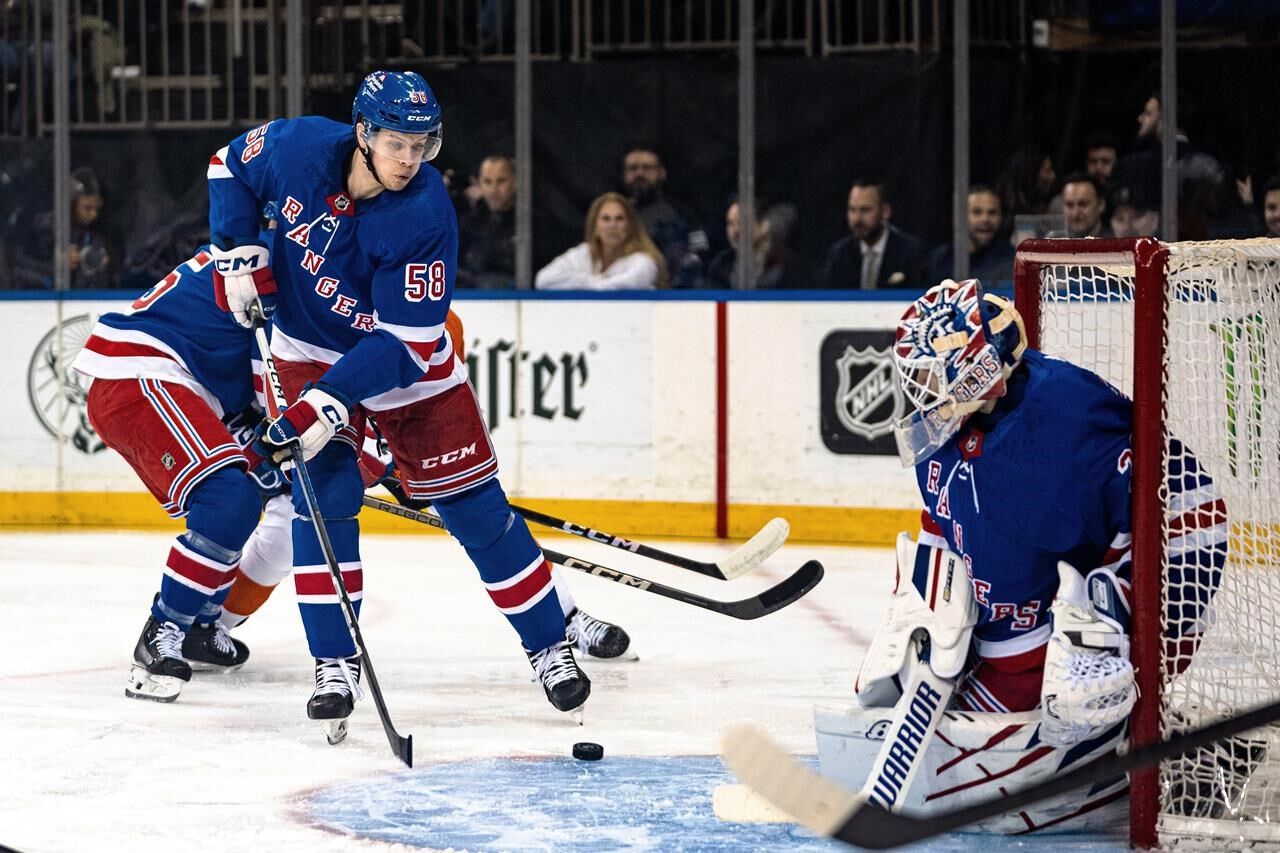 Rangers Become 1st NHL Team To Clinch Playoff Berth, Beat Flyers 6-5 On ...