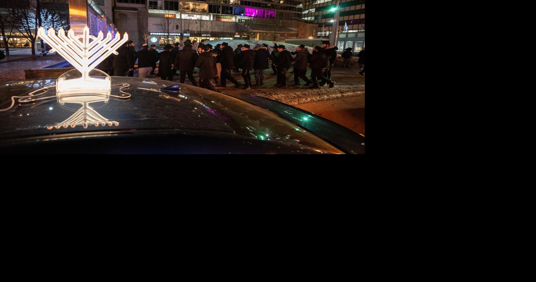 ‘We’re standing strong’: Toronto Jewish community marks Hanukkah publicly in wake of Bondi Beach attack