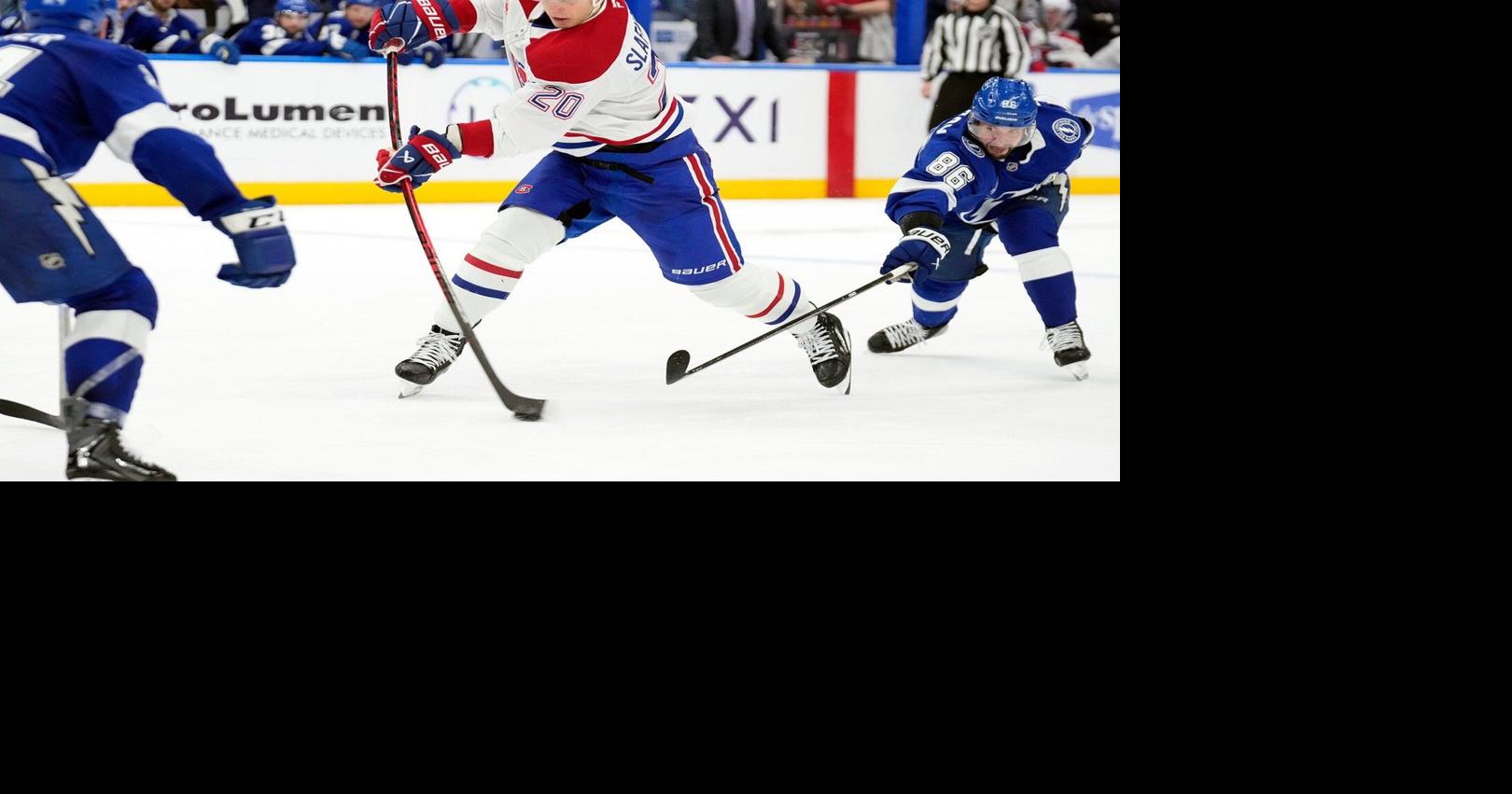 Kucherov, Tolvanen, Slafkovsky named NHL’s three stars of the week