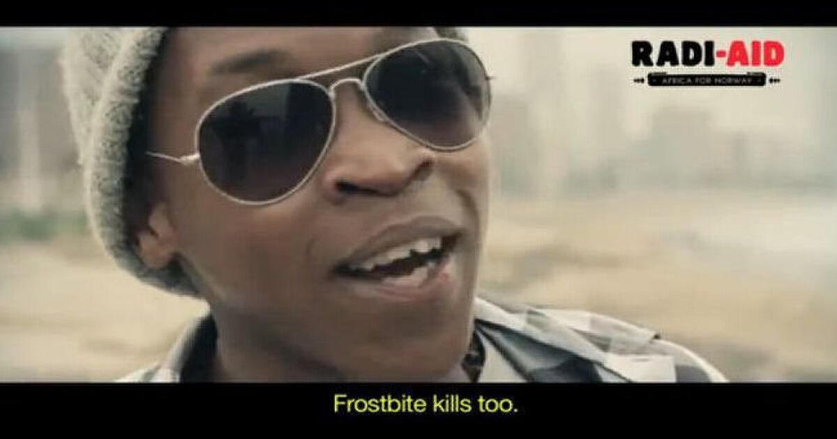 RadiAid Mock “Africa for Norway” campaign parodies fundraisers