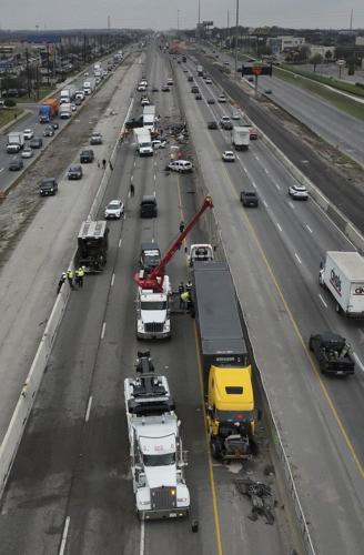 Man charged with intoxication manslaughter in Texas crash involving 17 ...