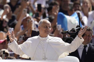Pope speaks about childhood and early mornings as an altar boy in unscripted visit with campers