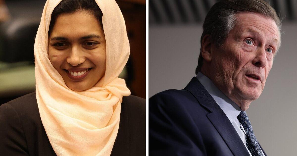 Former Toronto mayor John Tory endorses Liberal candidate Doly Begum in ...