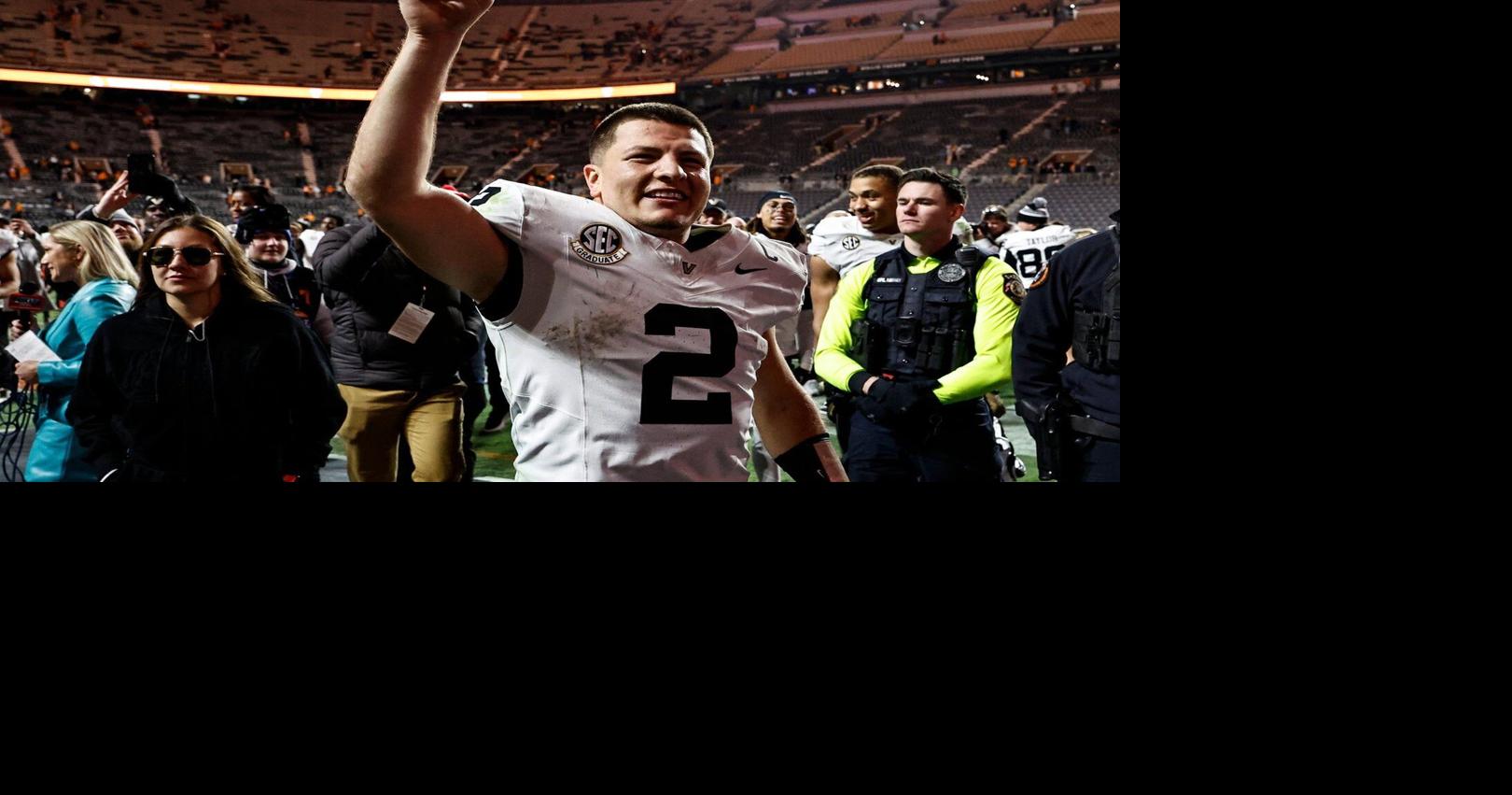 AP Player of the Week: Vandy’s Diego Pavia wins award 2nd time in 4 weeks for big game against Vols