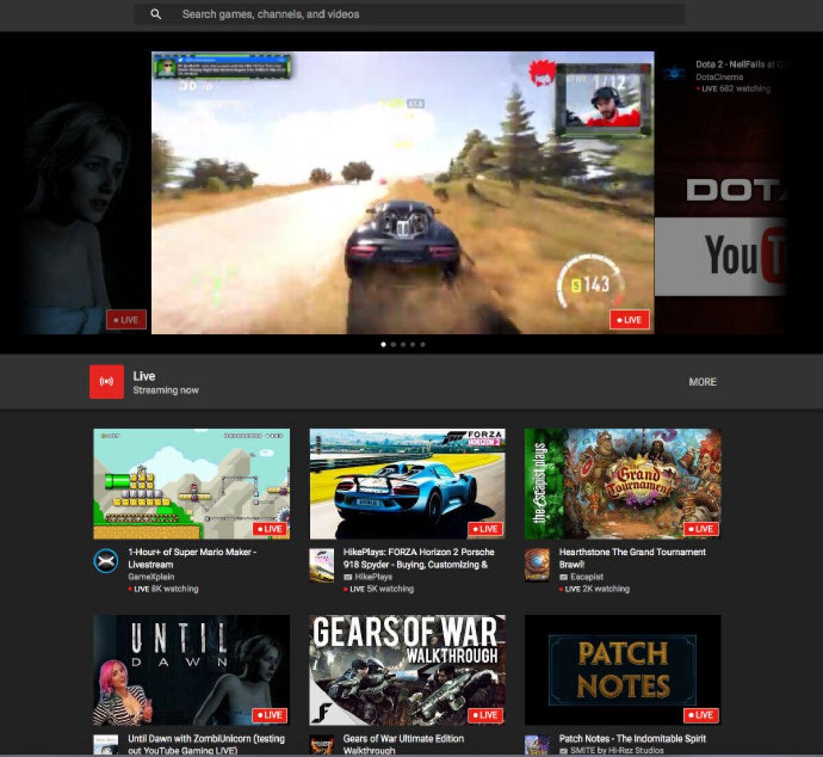 launches dedicated video gaming site