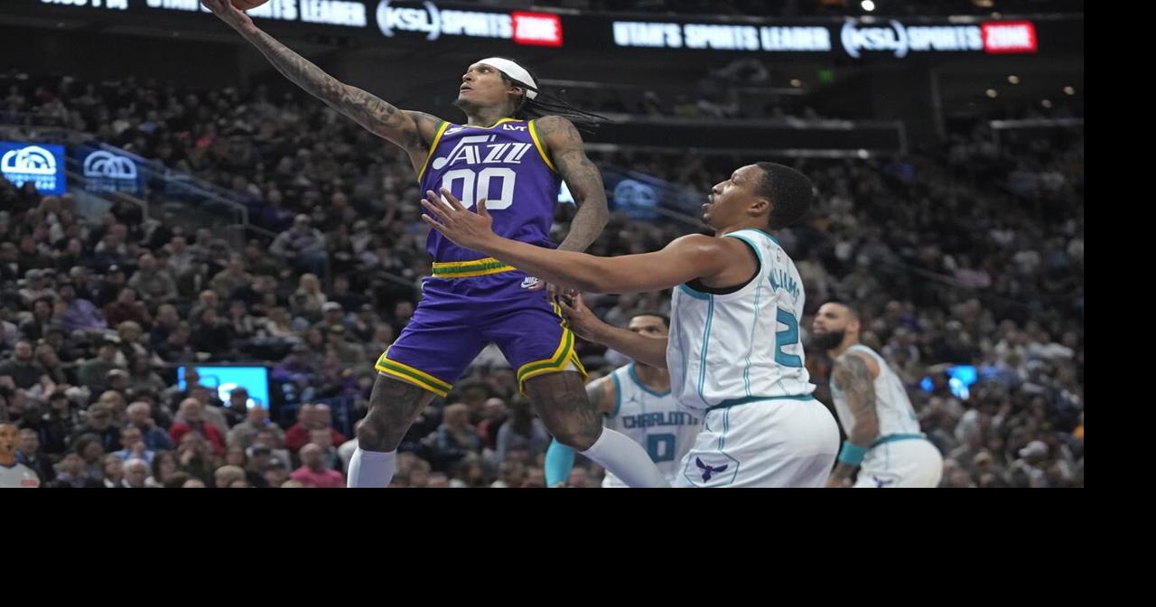 Miles Bridges has 26 points and 14 rebounds, Hornets beat Jazz for 4th ...