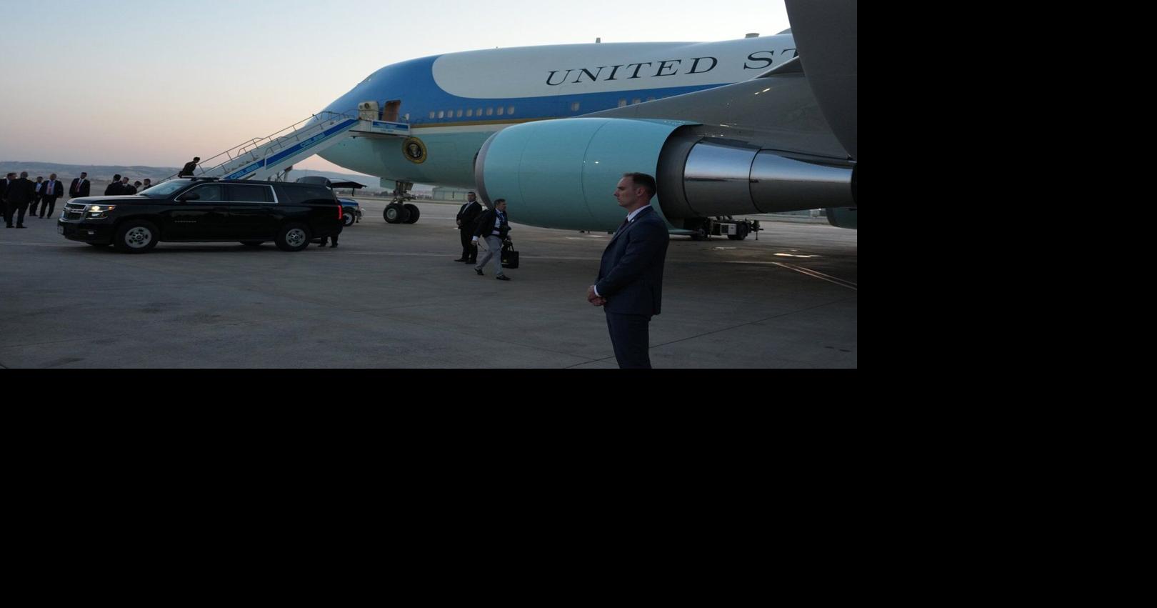 Trump swaps new Qatari-gifted jet for older Air Force One after summit