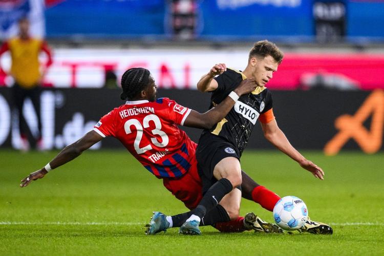 Heidenheim and Elversberg draw 2-2 in Bundesliga playoff first leg
