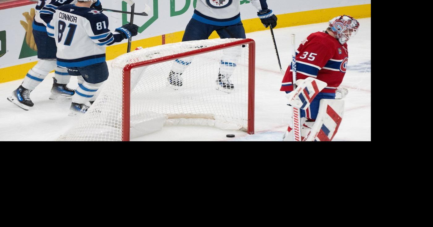 Connor scores back-breaker, Jets stars shine bright in 4-1 win over Canadiens