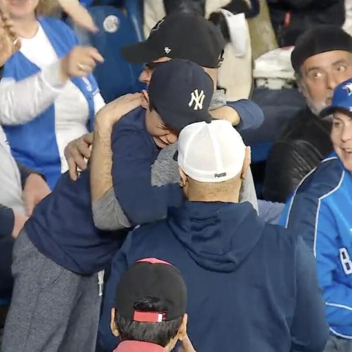 Young Yankees fan given Judge HR ball meets his hero – KGET 17