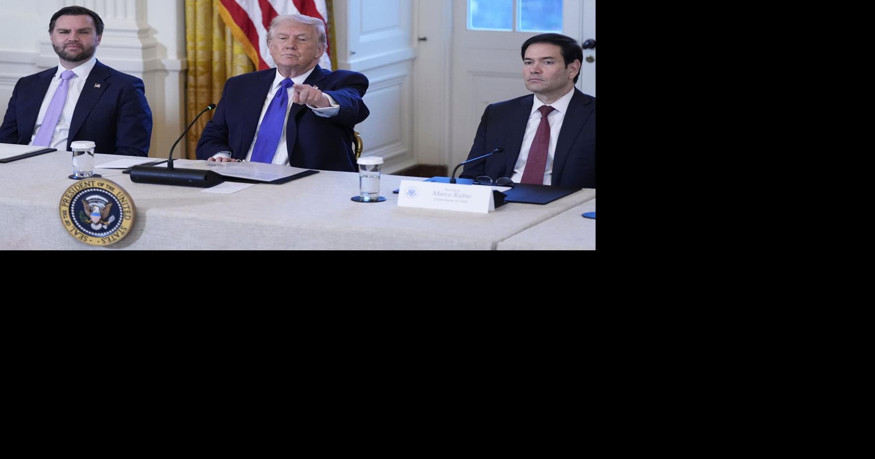 Trump signs executive order meant to protect the money from Venezuelan oil