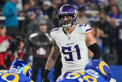 Vikings LB Blake Cashman will miss multiple weeks with hamstring injury