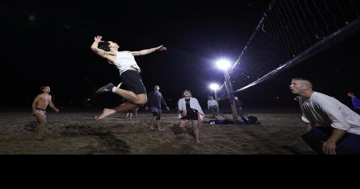 Inside Toronto’s secret beach volleyball game at Ashbridges Bay