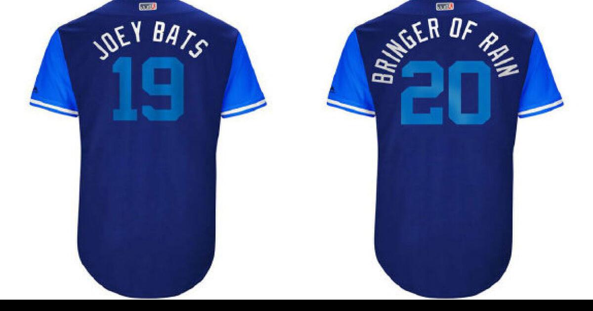 Blue Jays get nicknames for their jerseys. It’s a lineup of Joey Bats