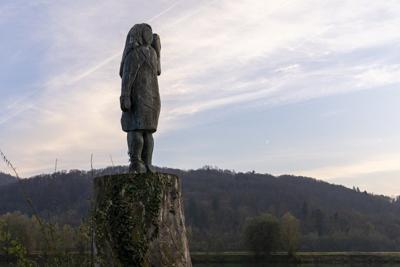 Police investigate disappearance of Melania Trump's statue in her native Slovenia