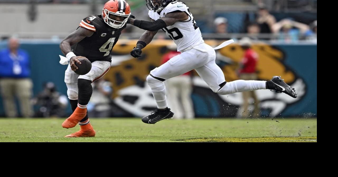 Watson runs for a TD as the Browns shut down Lawrence and the Jaguars for an 18-13 win