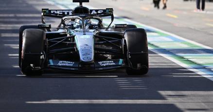 Mercedes' Russell fends off Antonelli to win dramatic sprint race at Canadian GP