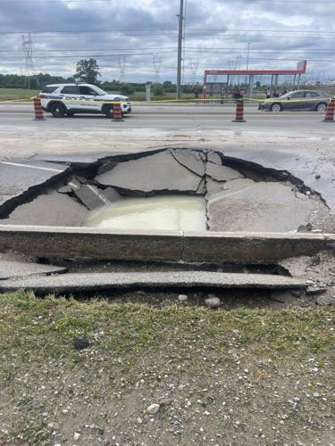 Sinkhole in Brampton