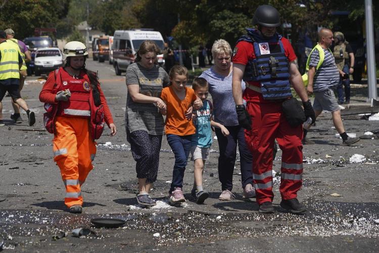 Russia fires over 100 drones at Ukraine as Kremlin dismisses transport chief after travel chaos