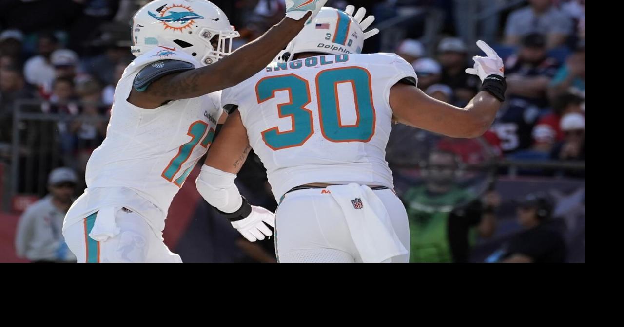 The Dolphins made so many mistakes against New England. The Patriots made more in Miami's 15-10 win