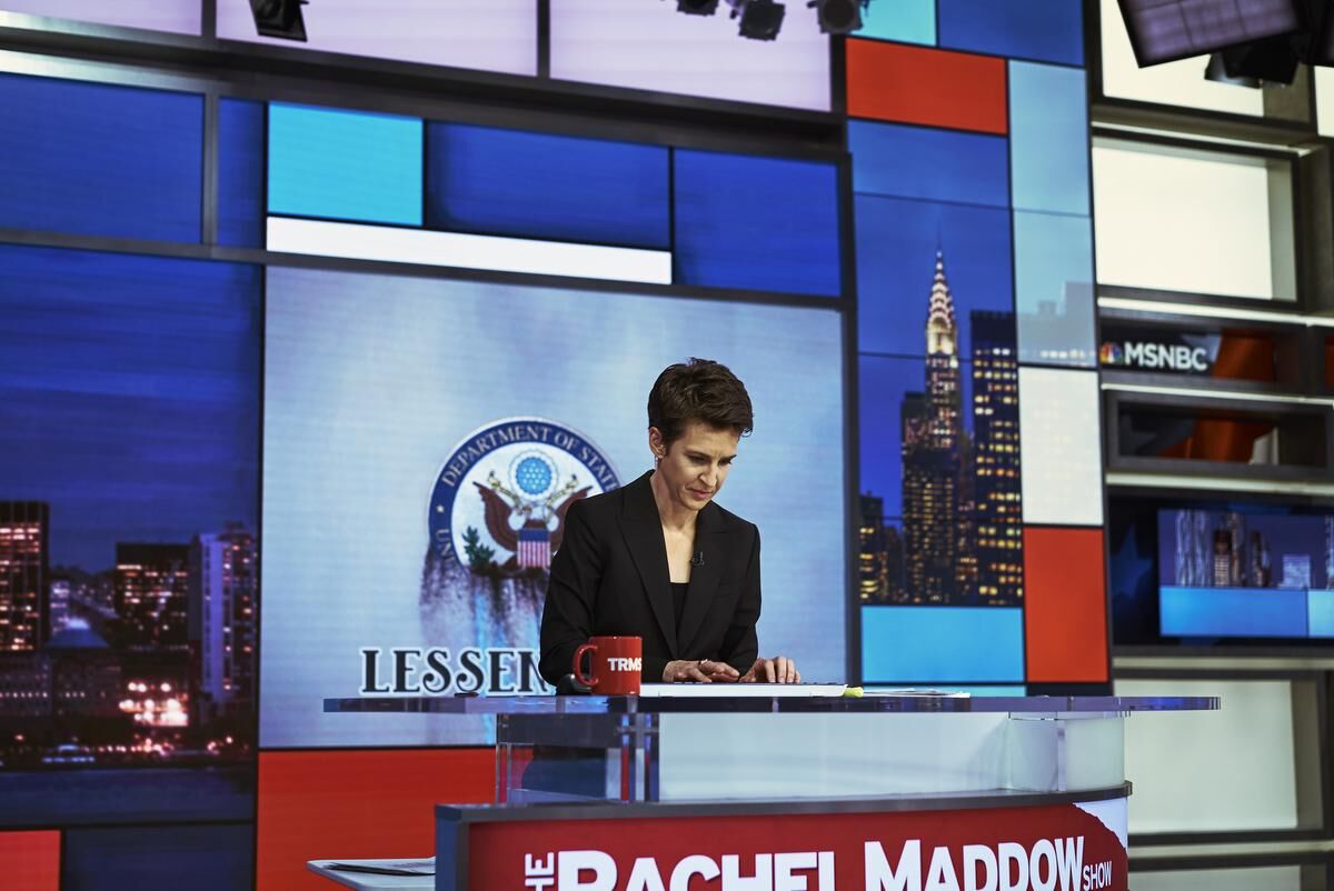 MSNBC’s Rachel Maddow Breaks Down In Tears On Air While Reporting On ...