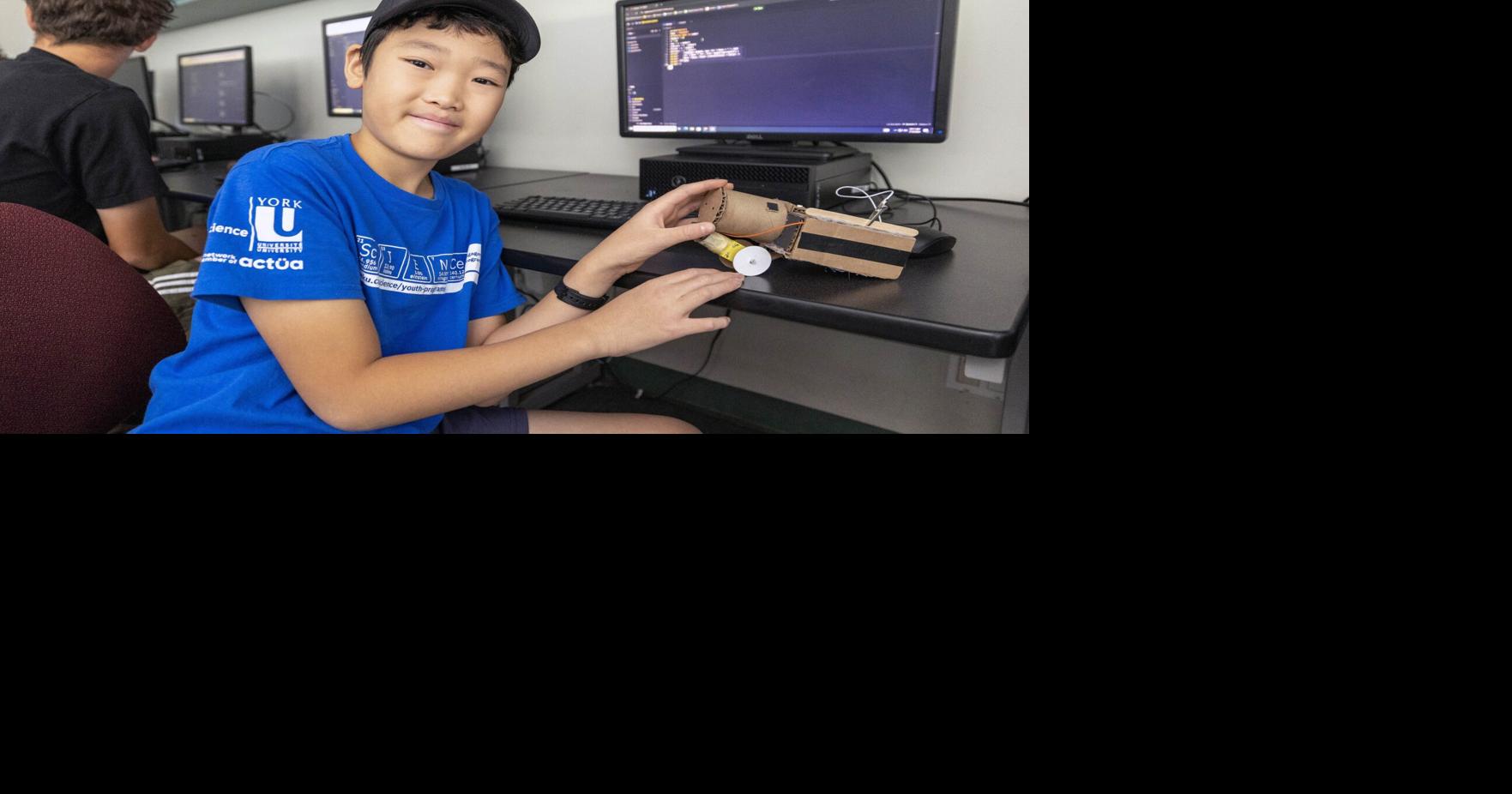 Campers learn science at York University’s summer programs