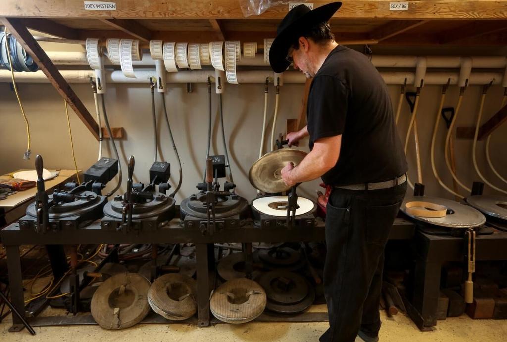 A tradition takes shape: How the classic Stampede white hat is made