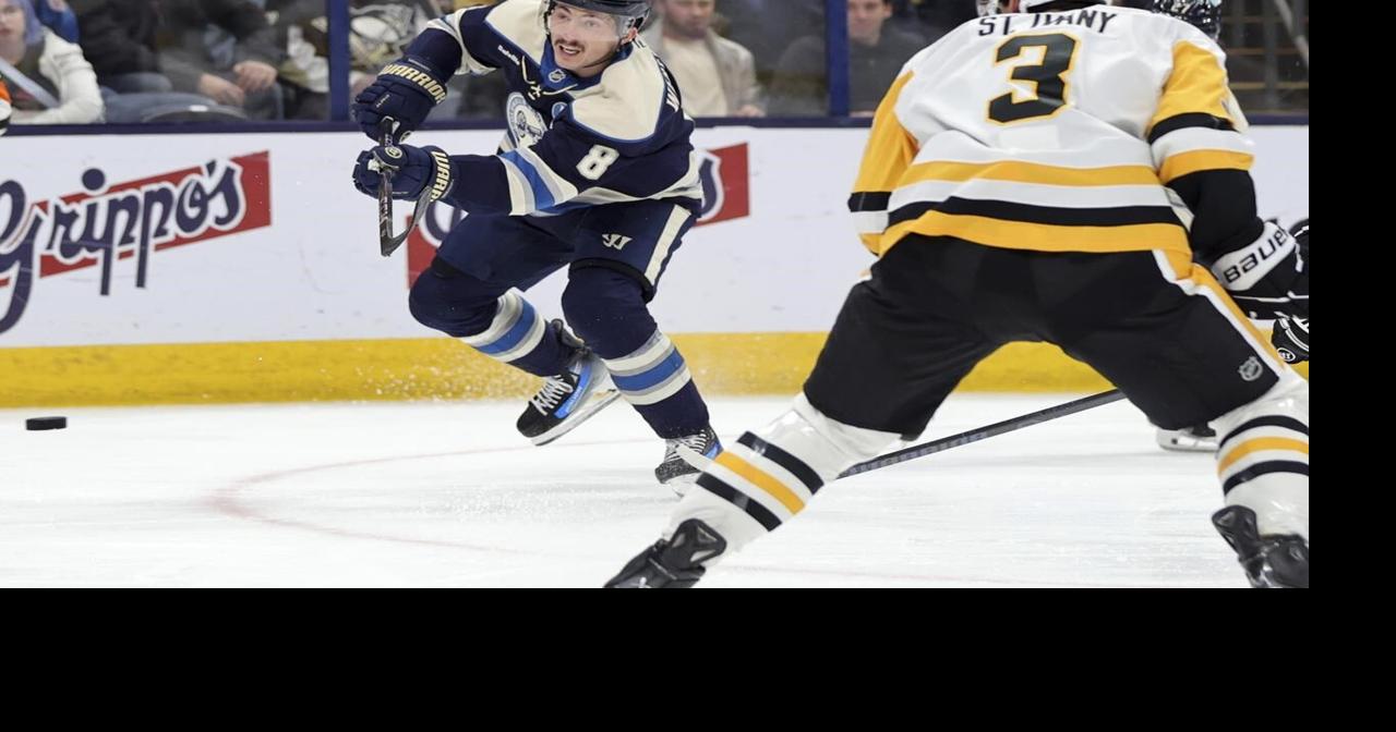 Blue Jackets rout the Penguins 6-2 to snap a 6-game skid