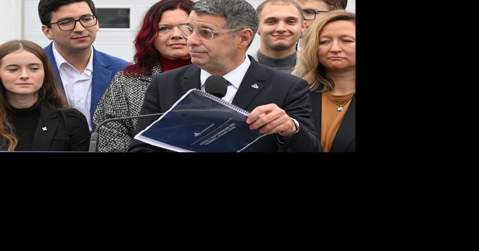 Quebec Conservative Leader Éric Duhaime admits to using AI to write book