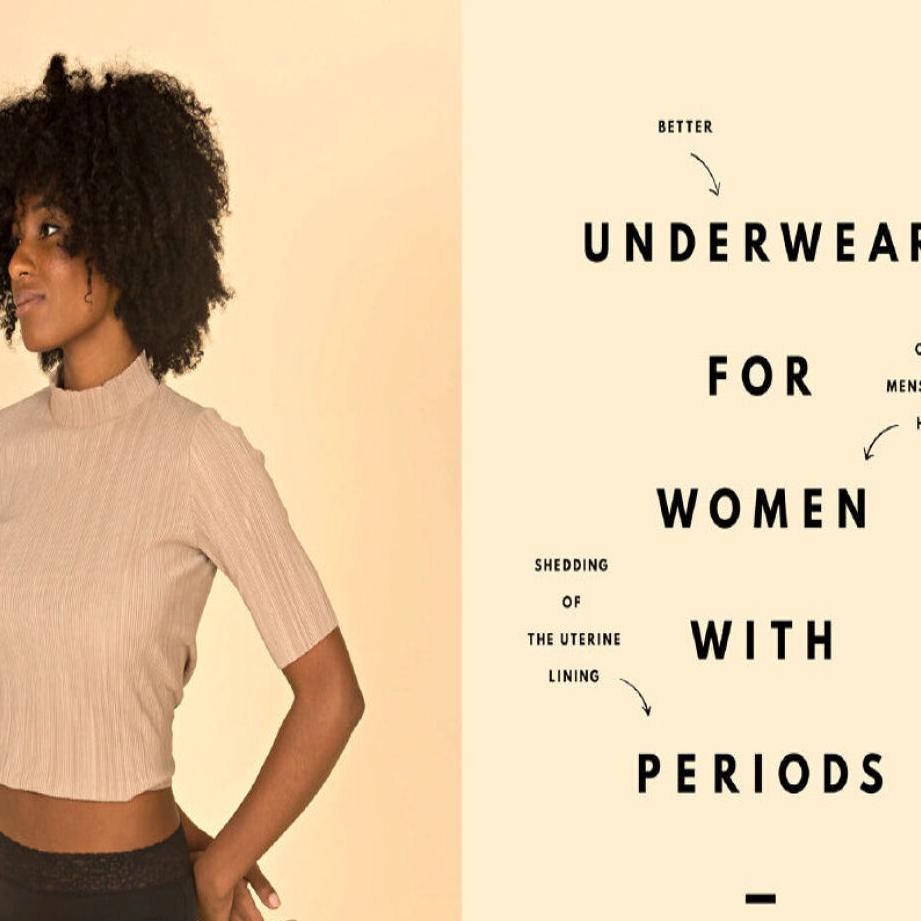 Ads for 'period-proof underwear' challenge menstruation taboo