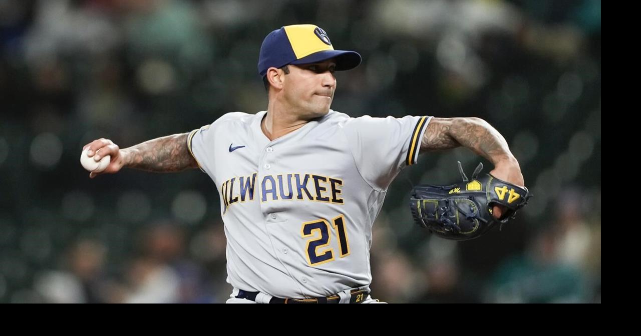 Brewers reliever Matt Bush returns from the injured list after missing ...