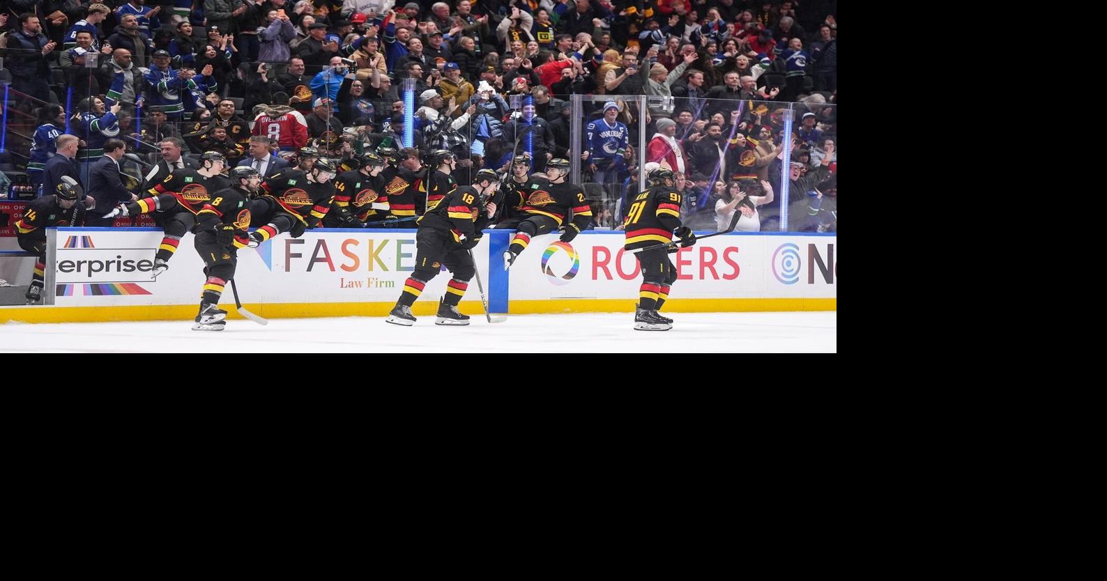 Canucks rally from two-goal deficit to beat Capitals, snap 11-game winless streak