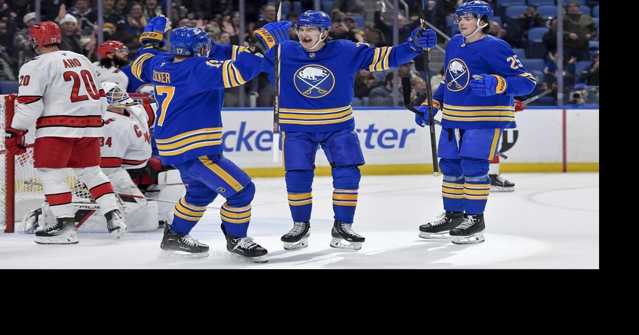 McLeod scores 3 goals as Sabres beat Hurricanes 4-2 for third win in four games