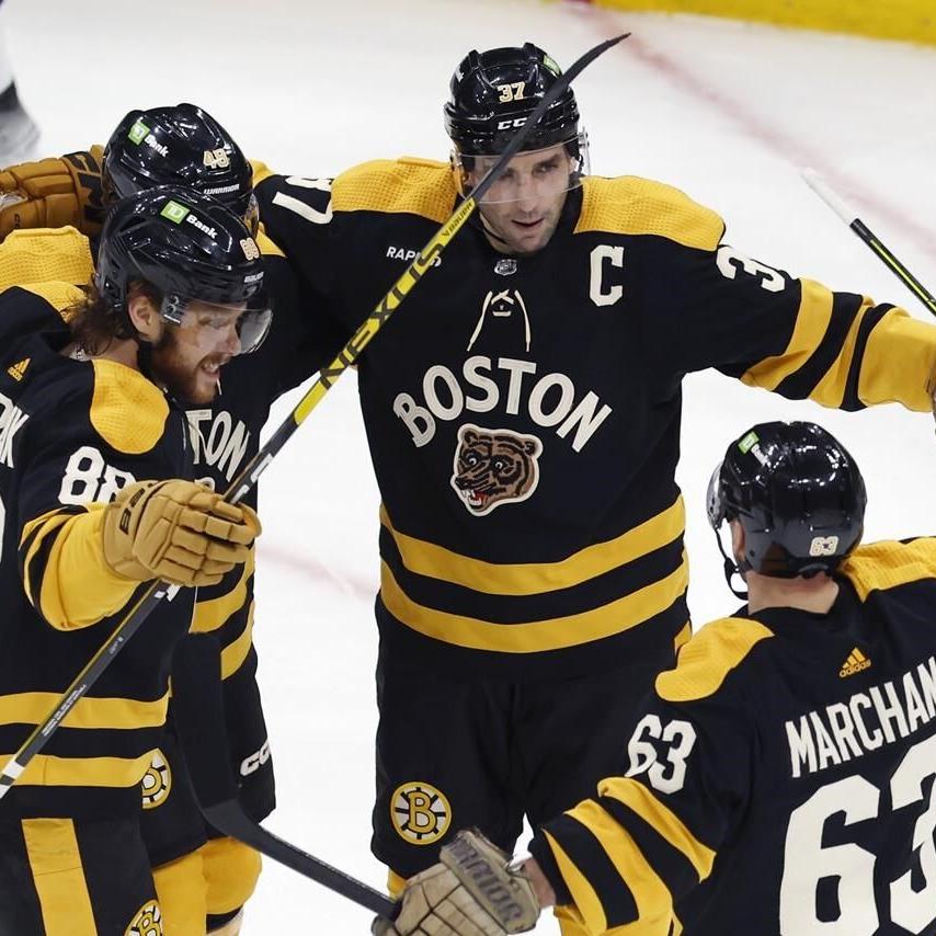 Men's Boston Bruins Matt Grzelcyk Adidas Authentic Home Jersey - Black