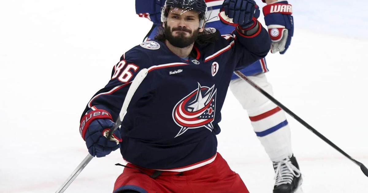 Marchenko’s late goal lifts Blue Jackets past Canadiens 5-4