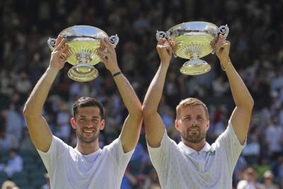 Cash and Glasspool become first all-British pair since 1936 to win Wimbledon men's doubles title