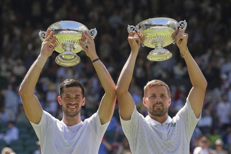 Cash and Glasspool become first all-British pair since 1936 to win Wimbledon men's doubles title