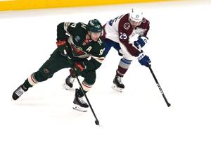 Kaprizov gets Wild going in 5-1 win to hand the Avs their first playoff loss
