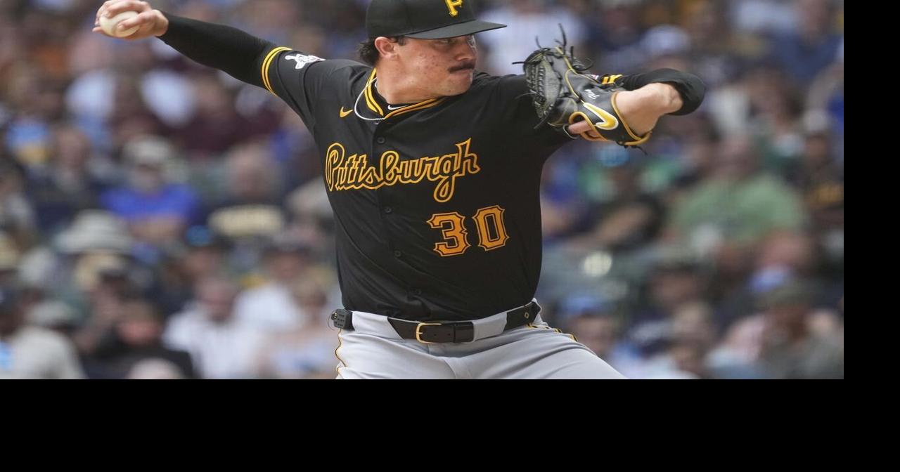 Paul Skenes pitches 7 no-hit innings as the Pirates blank the Brewers 1-0