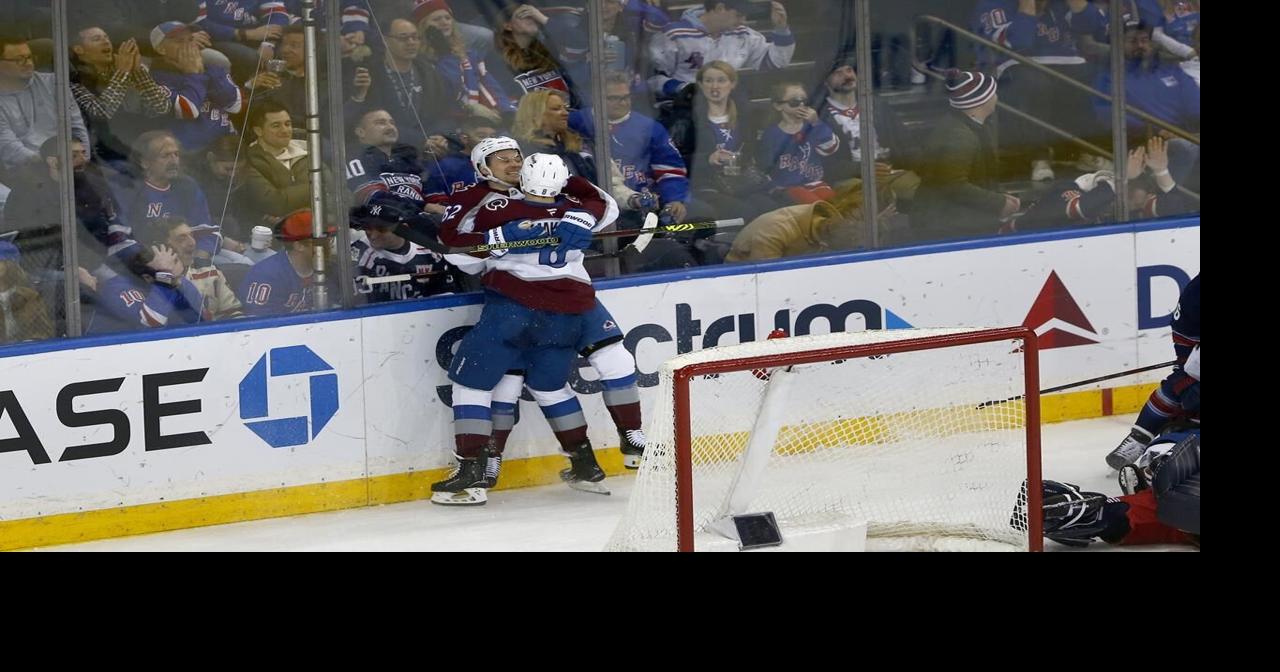 Lehkonen's last-second goal lifts Avalanche past Rangers 5-4