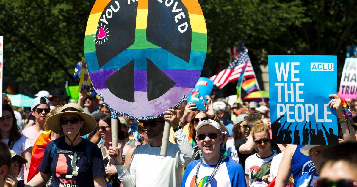 Thousands march in support of LGBT rights at rallies across U.S.