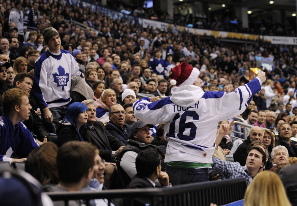 Waffles fly in protest as Leafs losses pile up